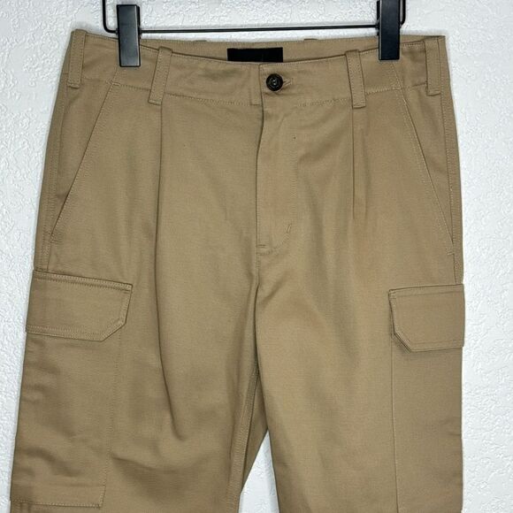 NWT Nili Lotan Yannic Cargo Pant Khaki Size 2 - Picture 4 of 15
